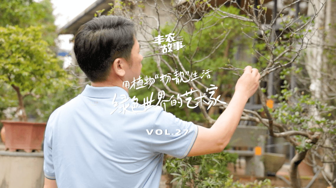 17年，他用一草一木去点亮了一个个家。